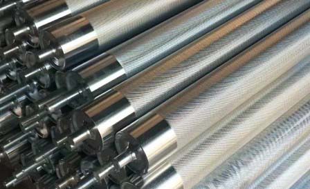 輥筒滾花加工廠家，輥筒鍍鋅加工，重型輥筒加工